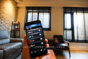 機能性電動木百葉簾 APP環控