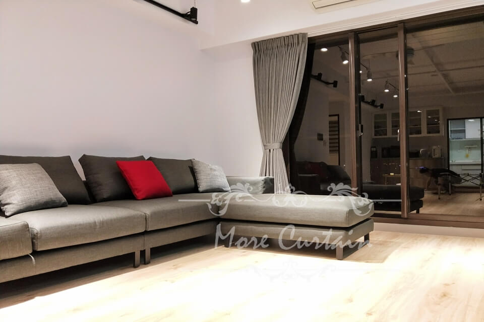 棉質亞麻布窗簾精選案例