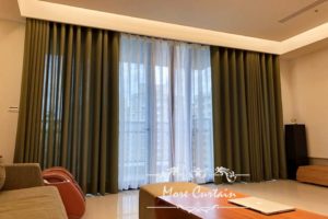 三明治遮光布簾 土耳其紗簾