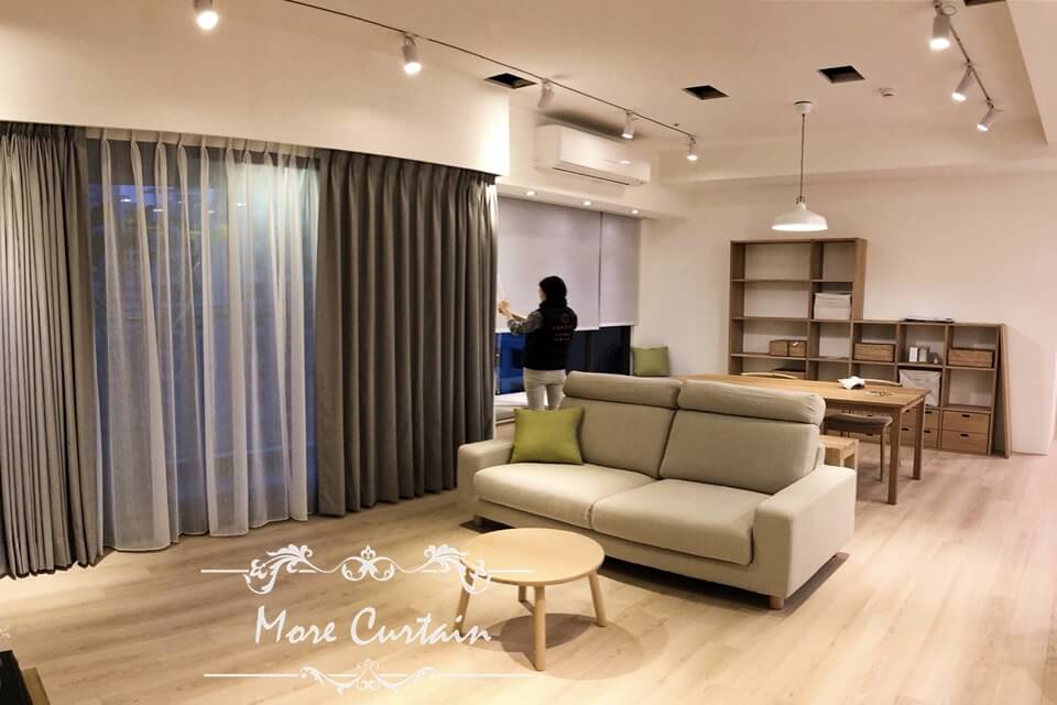 遮光三明治布