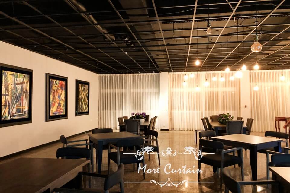 防焰進口紗簾/新竹關西花鳥園/窗簾案例分享