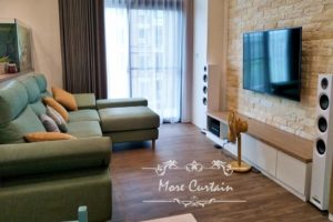 棉麻蛇簾 細緻紗簾