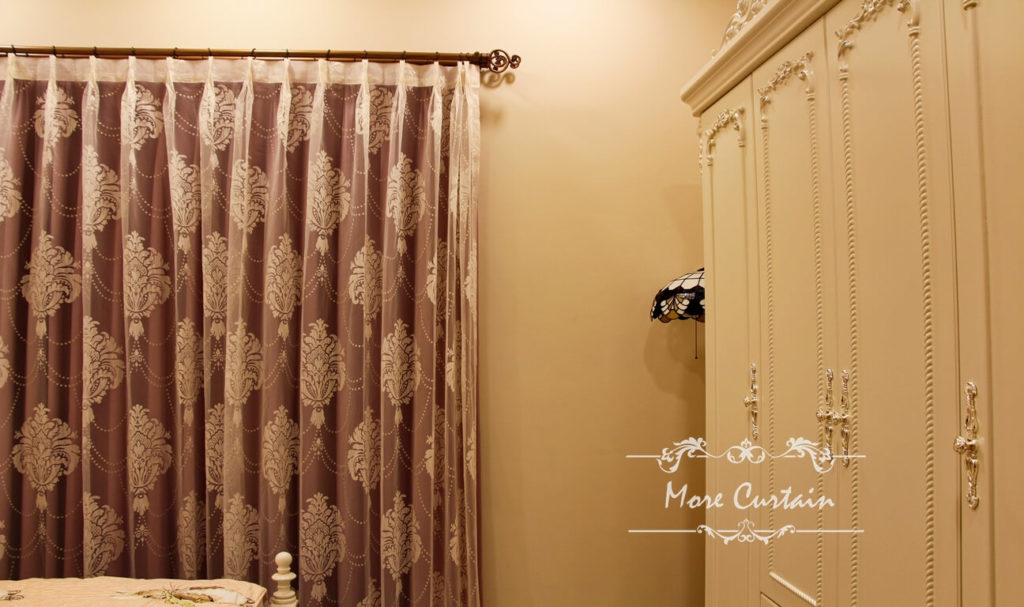 宮廷風窗簾 窗簾藝術軌道