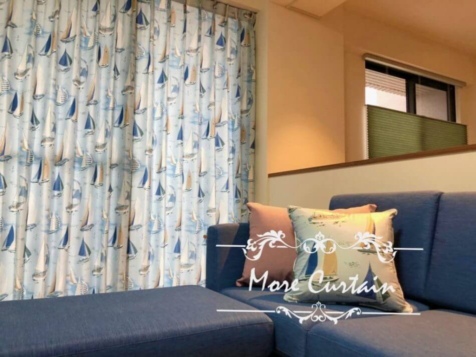 進口印花窗簾布