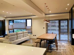 HunterDouglas 風琴簾 coulisse木百葉