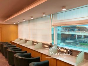 電動羅馬簾 公家機關防焰窗簾