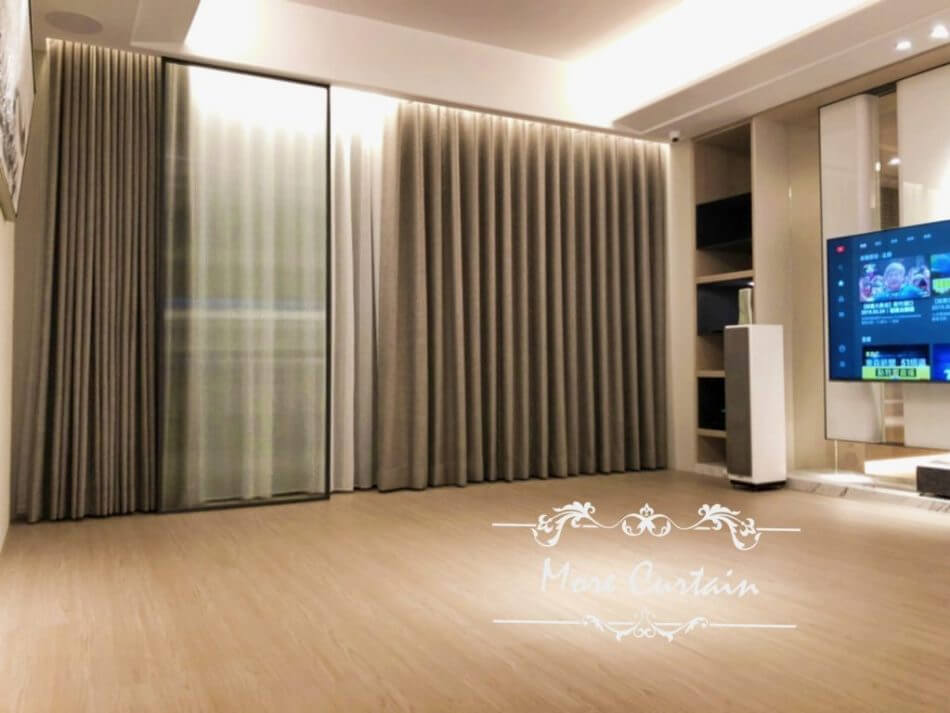 麻料窗簾布 細緻紗簾