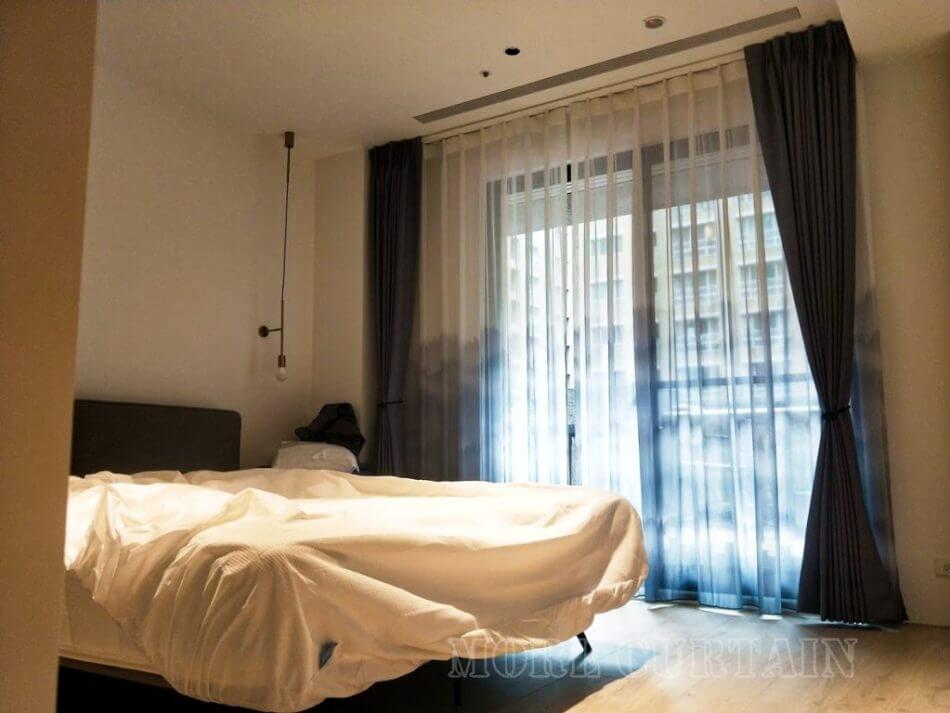 進口漸層紗簾 全遮光窗簾布