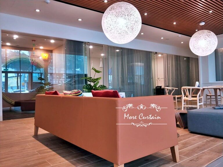 進口紗簾 會議室空間