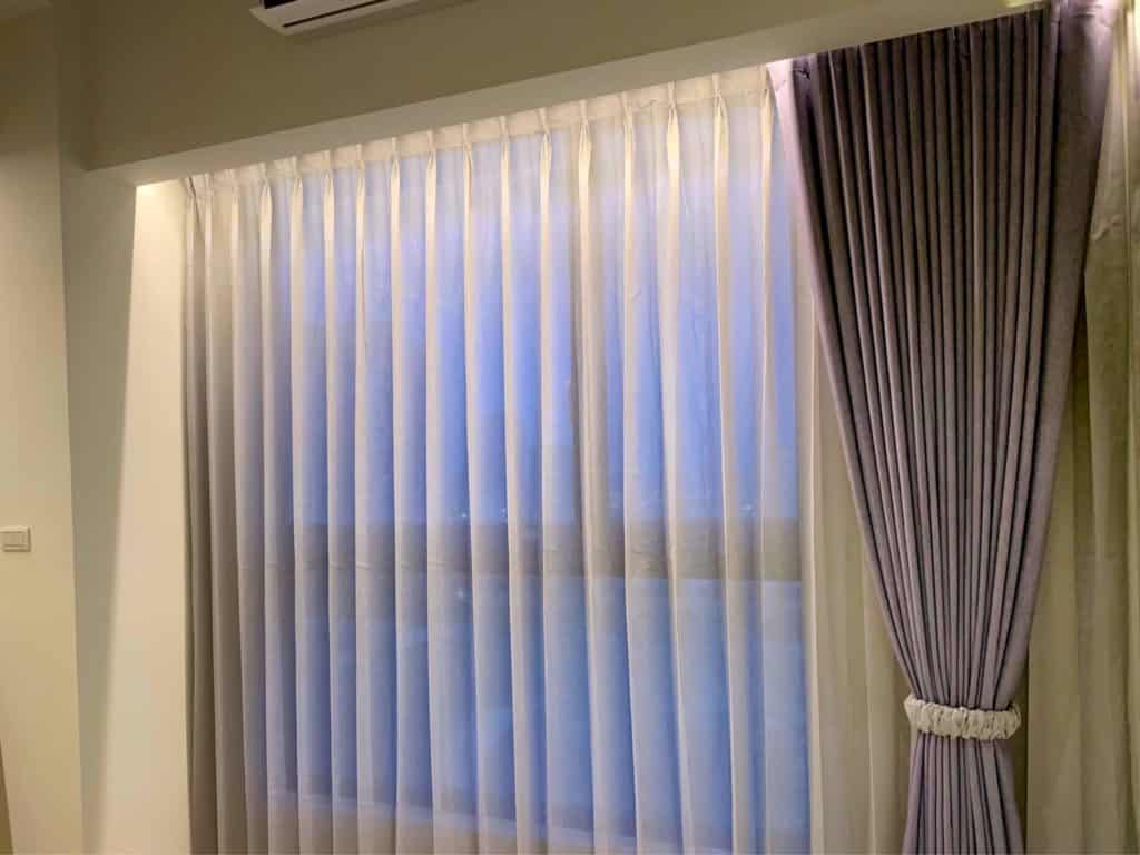 遮光布簾 細緻紗簾