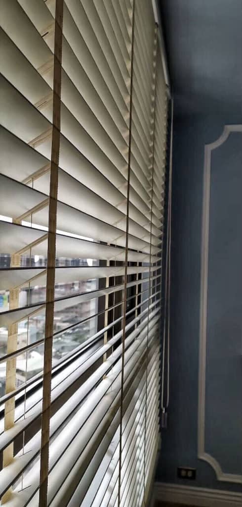 木百葉 光線調節 台中市窗簾案例