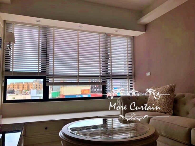 白色木百葉 北歐風