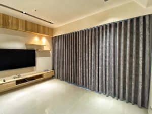 蛇行簾 客廳窗簾