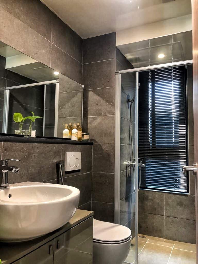 防水鋁百葉 台中市窗簾案例