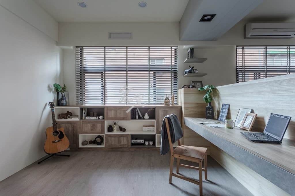 木百葉 書房窗簾推薦 台中窗簾