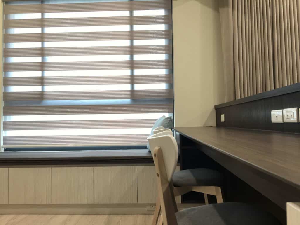 調光簾 書房窗簾 台中窗簾推薦