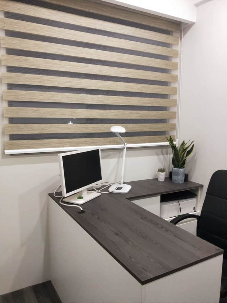 調光簾 書房窗簾 台中窗簾推薦