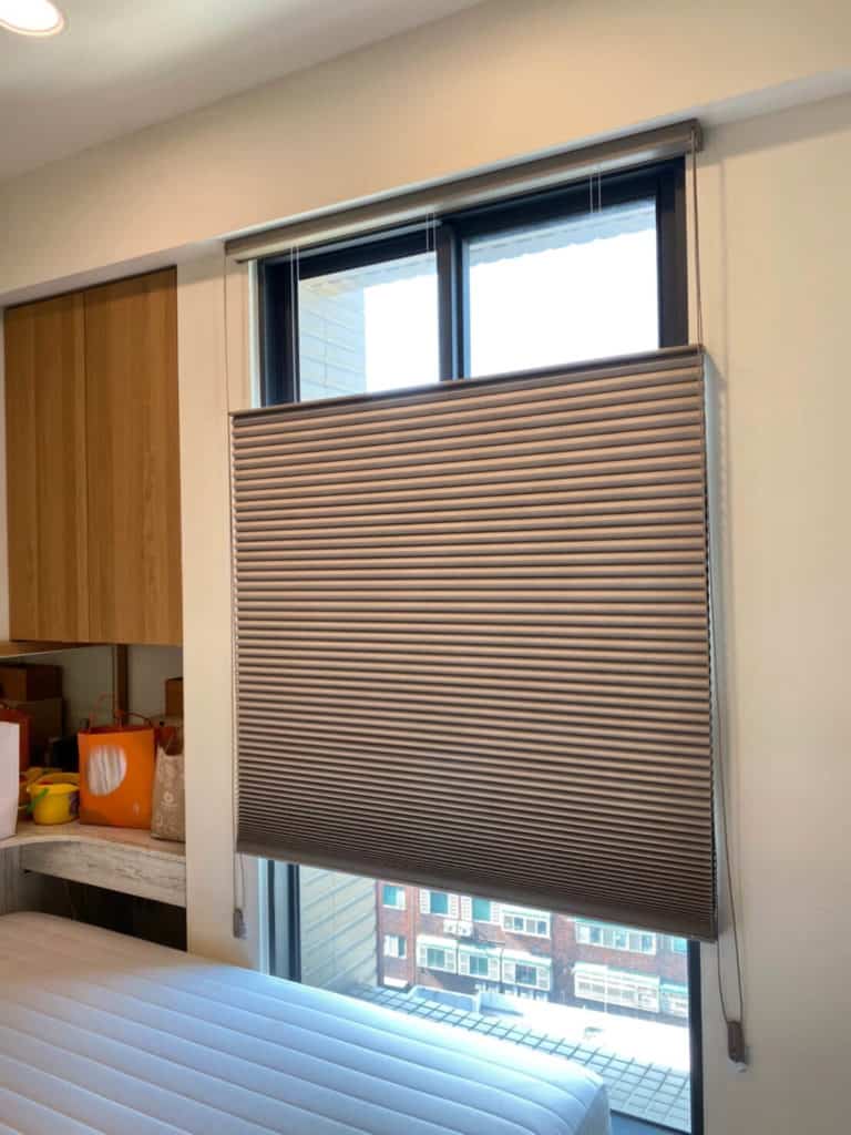 HunterDouglas 風琴簾 抗西曬 竹南窗簾 推薦案例