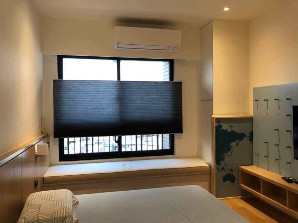 Hunterdouglas風琴簾 台中窗簾推薦案例