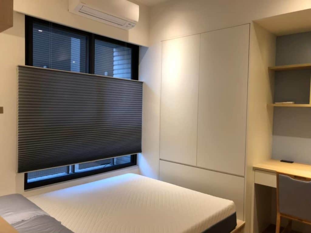 Hunterdouglas風琴簾 台中窗簾案例