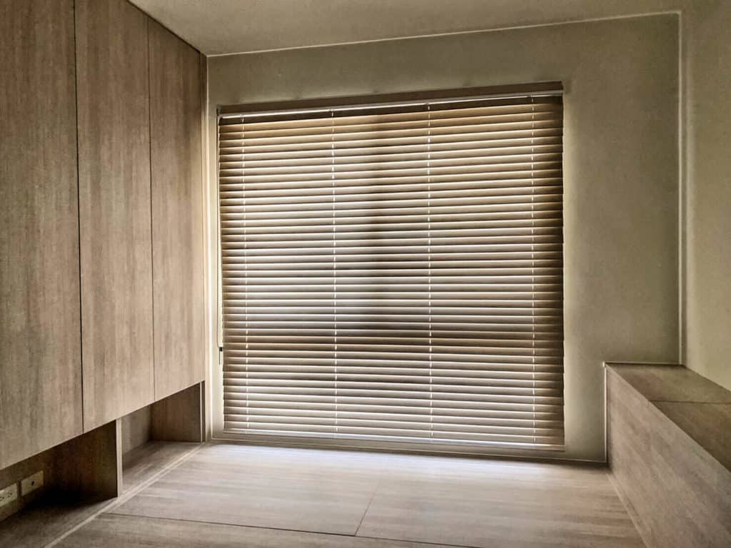 coulisse 木百葉 光線調節 書房窗簾