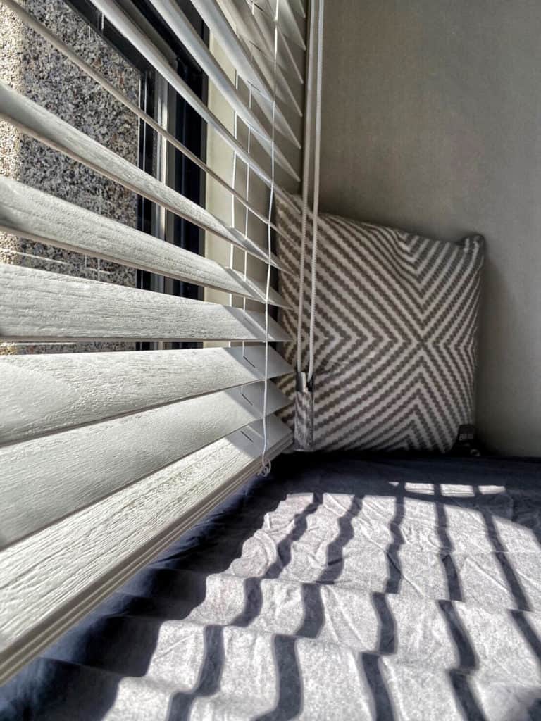 coulisse淺木紋木百簾 新竹窗簾推薦案例