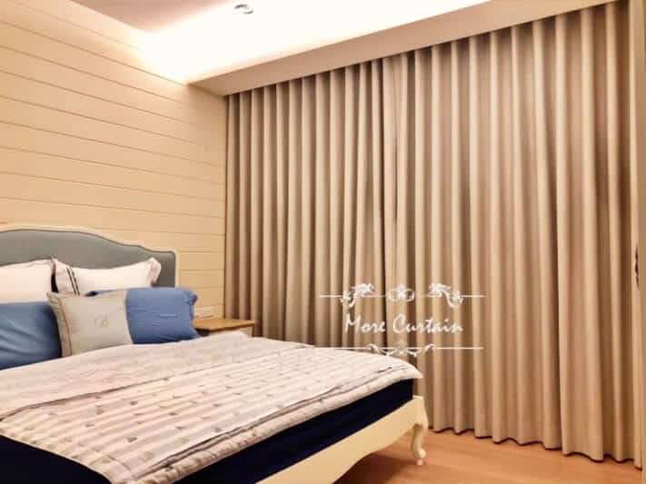 全遮光窗簾布 蛇行簾