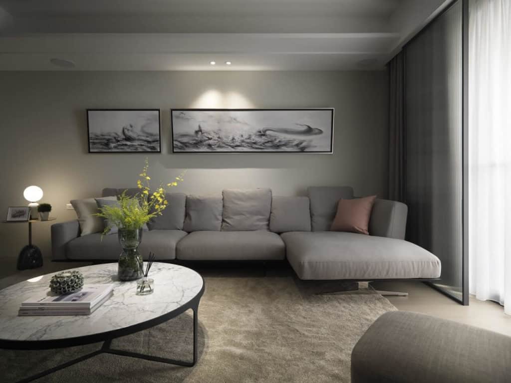 北歐風格設計 新竹窗簾設計案例