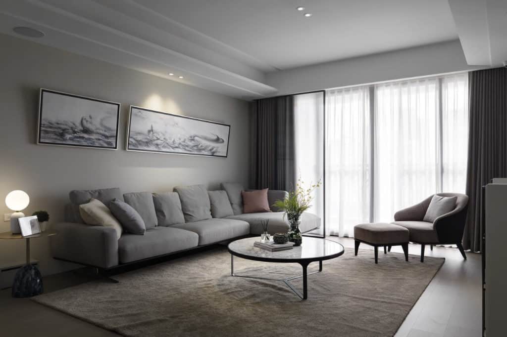 北歐風窗簾設計|新竹窗簾推薦案例