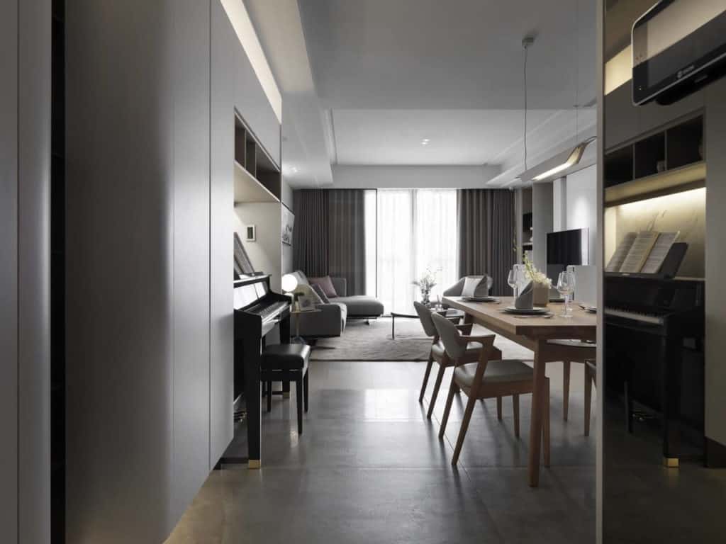 北歐風裝潢 新竹窗簾設計案例