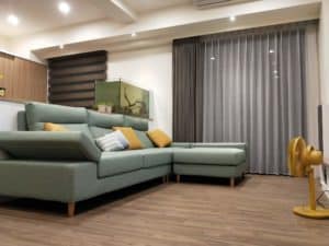 客廳窗簾設計 客廳窗簾 台中市 后里區 窗簾推薦 精選案例