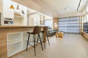 客廳蛇簾推薦 落地窗簾設計 台中市 太平區 窗簾推薦 精選案例