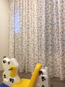 碎花印花布 台中市 烏日區 窗簾推薦精選案例