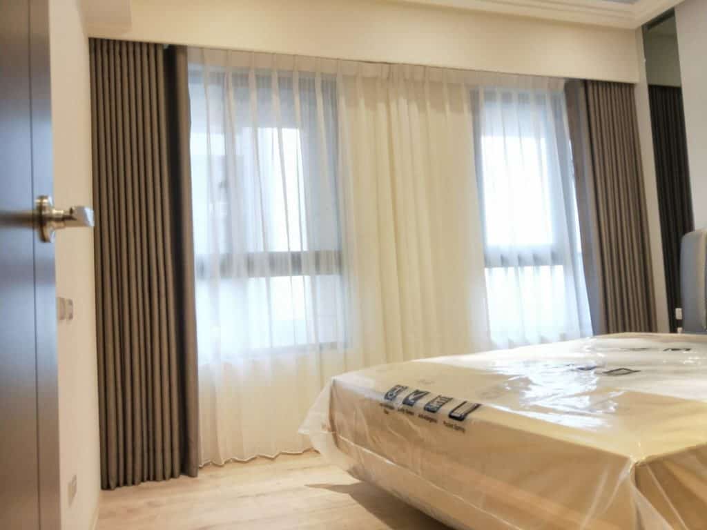 臥室窗簾 房間窗簾設計台中市 北屯區 窗簾推薦 精選案例