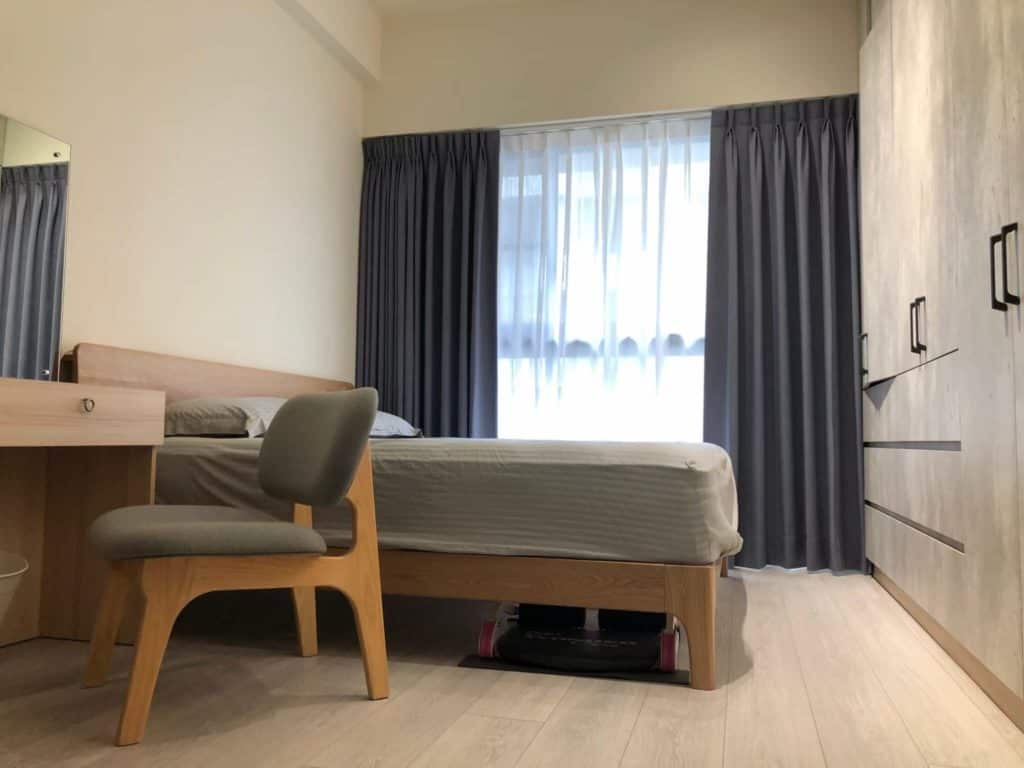 臥室遮光窗簾 台中市 潭子區 窗簾推薦 精選案例