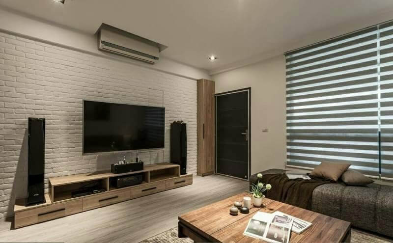 客廳窗簾設計 調光簾 | More窗簾設計|苗栗HunterDouglas窗飾|台中窗簾|頭份窗簾|新竹窗簾 客廳窗簾設計 調光簾