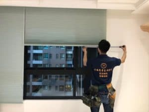 風琴簾丈量 風琴簾安裝