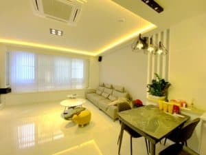 台中窗簾 台中直立柔紗簾推薦 台中落地窗簾推薦 客廳窗簾