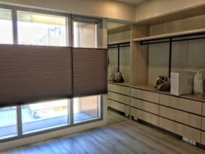 台中窗簾推薦 完全遮光風琴簾 風琴簾抗西曬 房間遮光窗簾