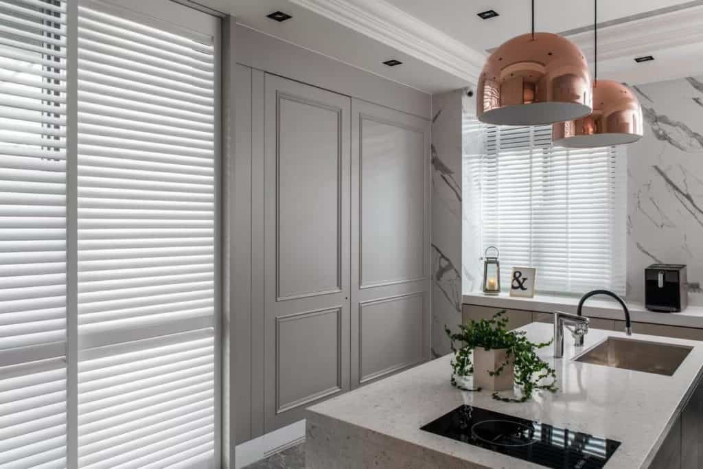 塑鋁百葉 廚房窗簾 防水百葉