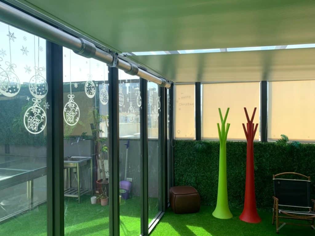 電動天篷簾 防焰捲簾 天篷簾五金