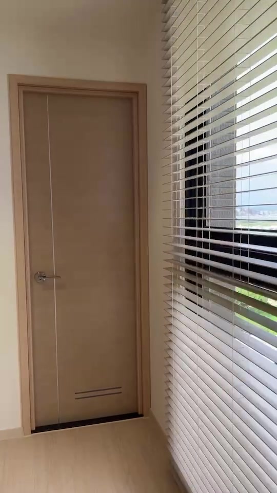 落地窗木百葉簾/進口木百葉簾/木百葉簾窗簾/客廳規劃/落地窗窗簾