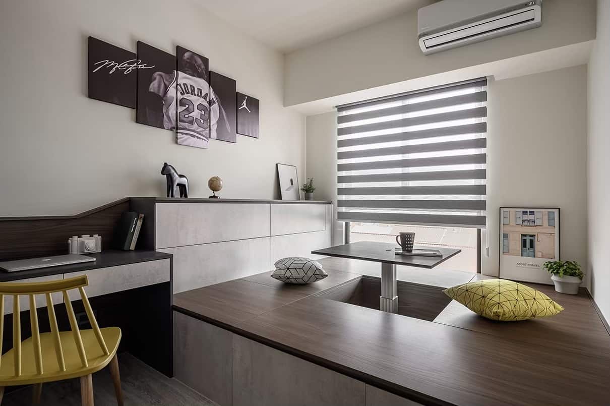 調光簾-書房窗簾-半腰窗窗簾的選擇