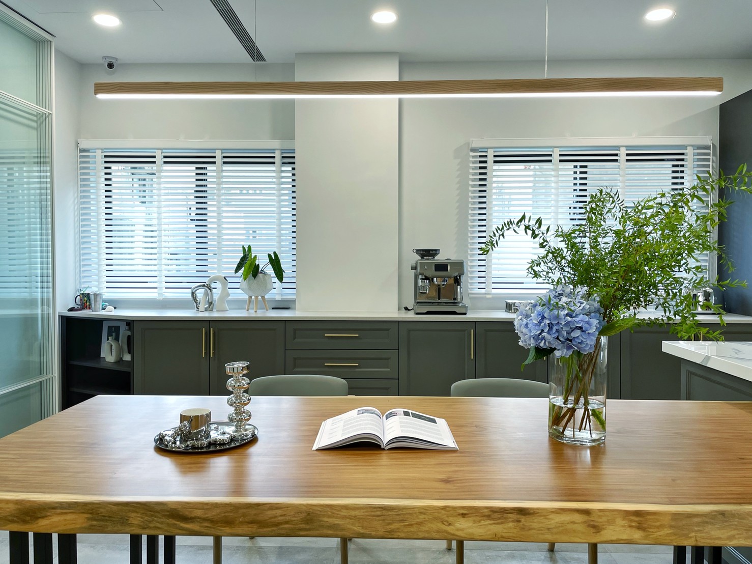 韓系窗簾-木百葉簾-百葉簾