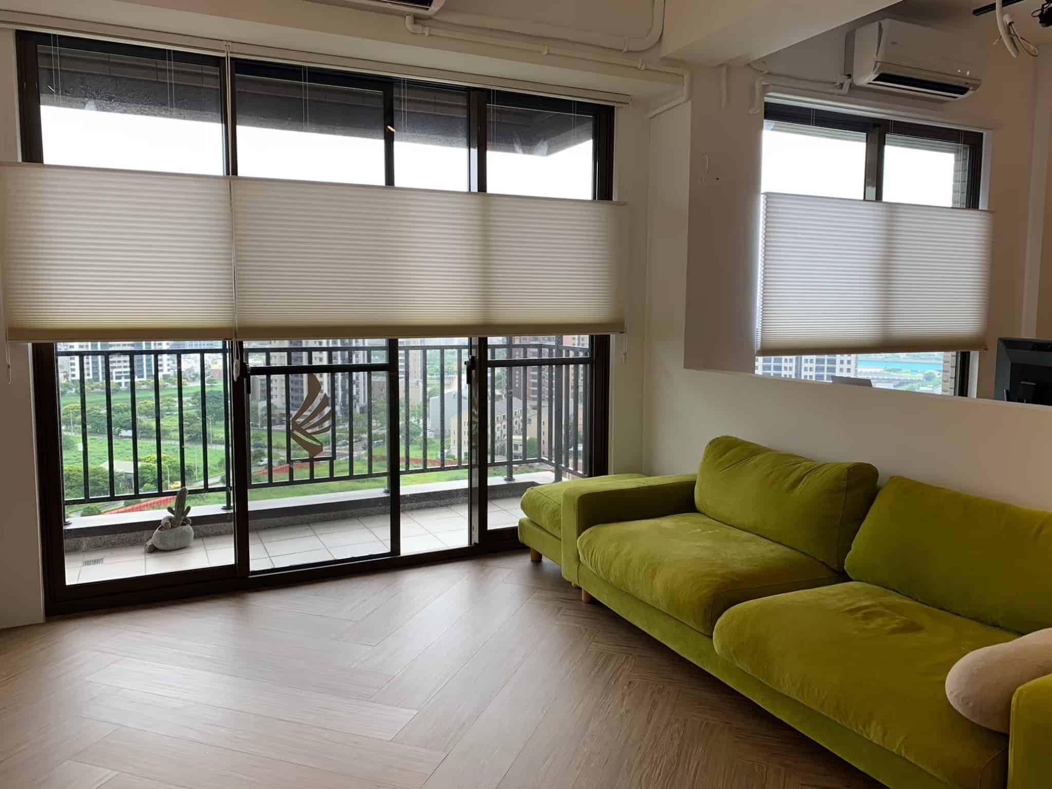 透光風琴簾/huter douglas/遮光風琴簾/苗栗窗簾/台中窗簾/新竹窗簾/窗簾款式/窗簾搭配/窗簾盒