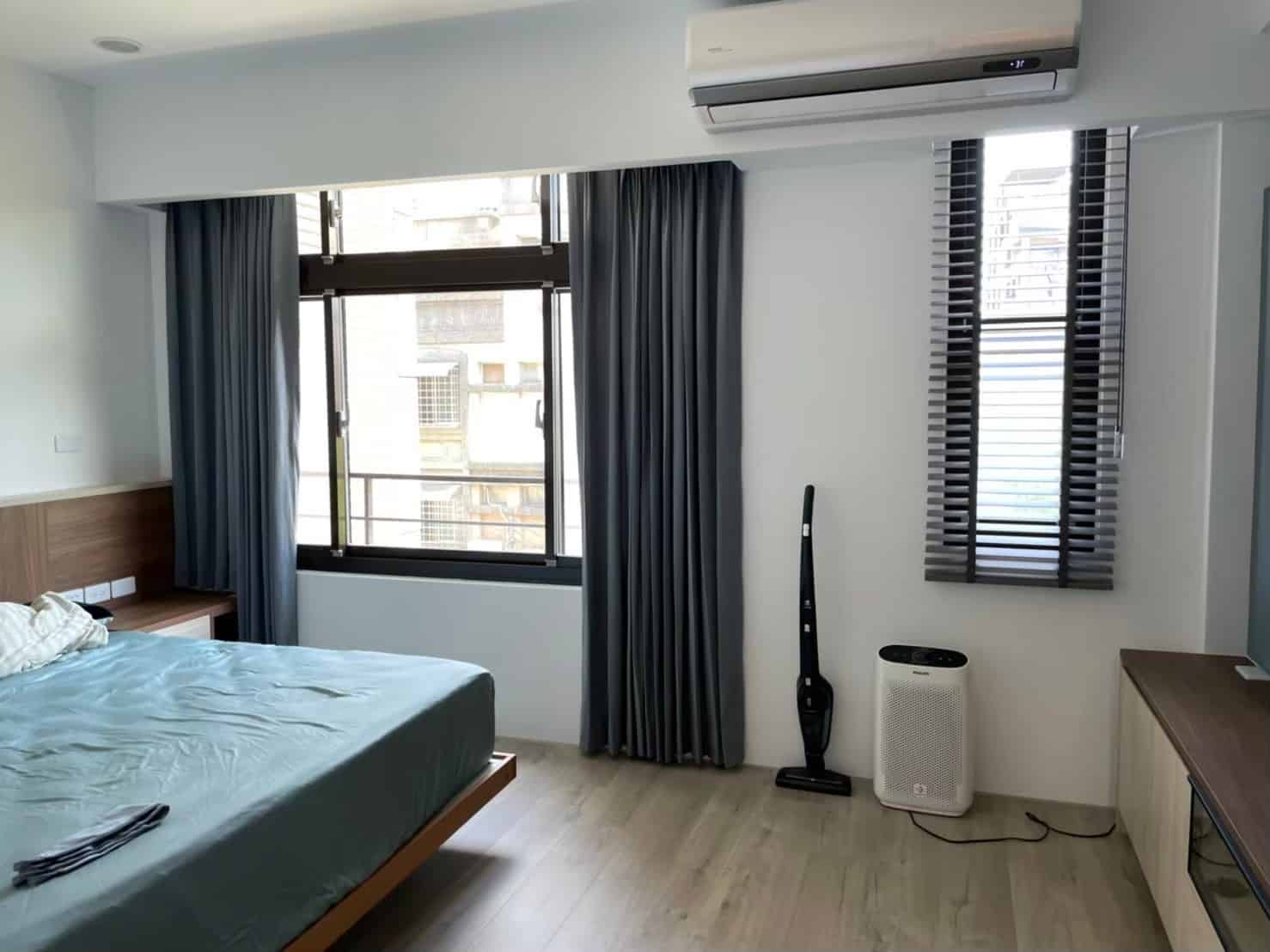 棉麻布連
半遮光布簾
臥室規劃
木百葉簾