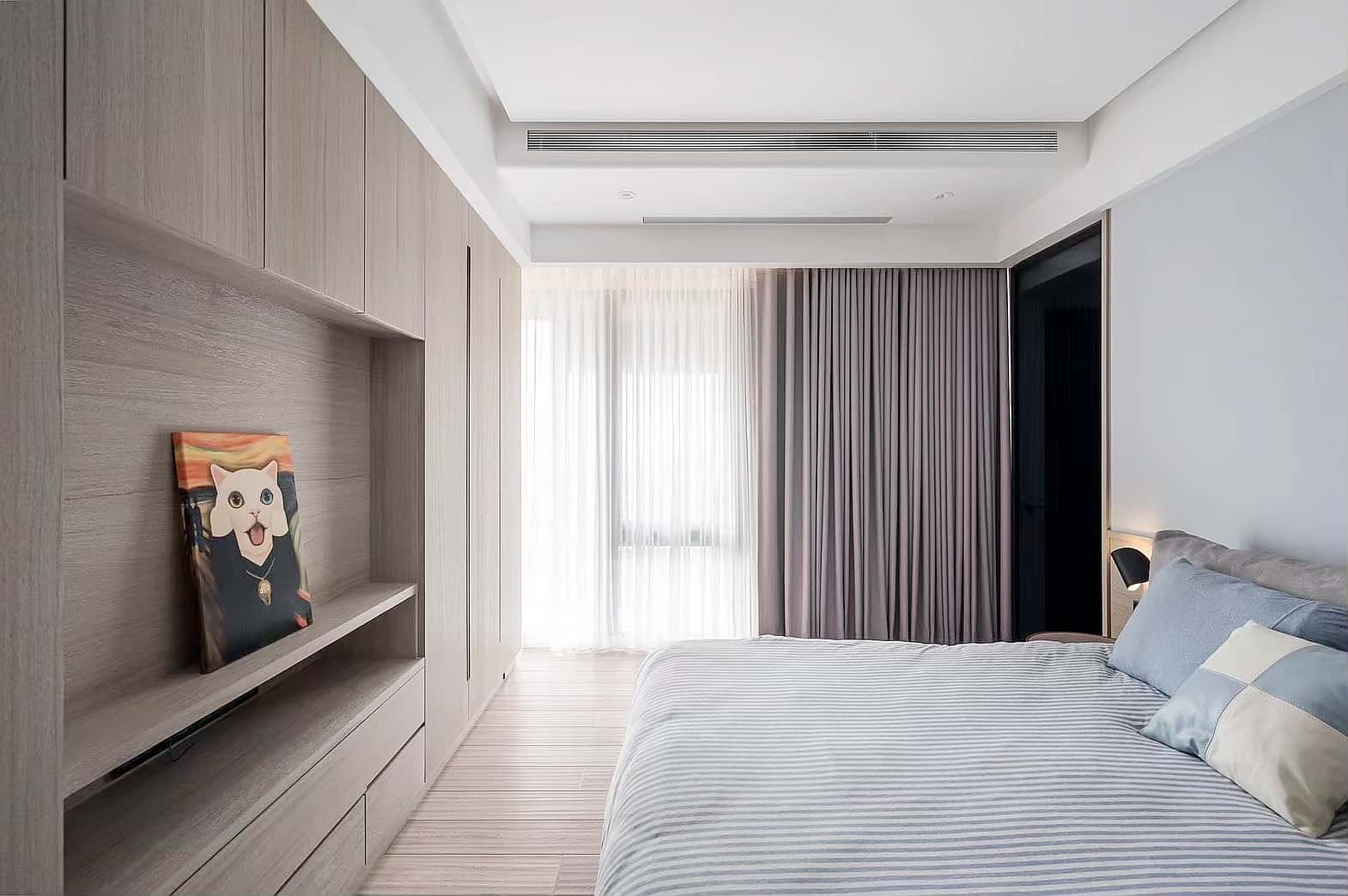 全遮光窗簾布材質-全遮光窗簾布-蛇行簾