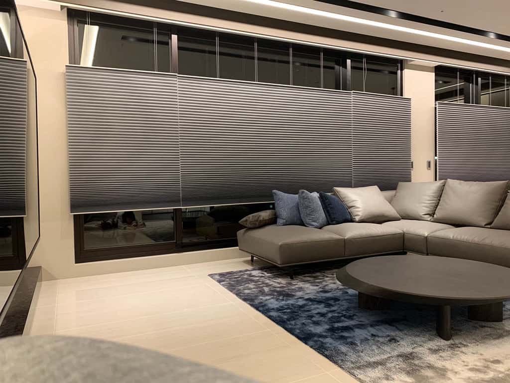 無繩風琴簾-Hunterdouglas手推風琴簾