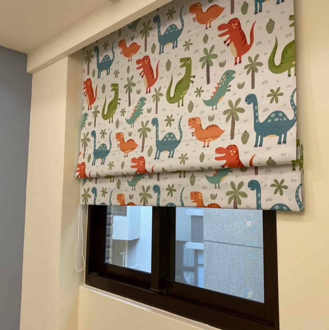 羅馬簾 羅馬簾設計 遮光羅馬簾 童趣窗簾