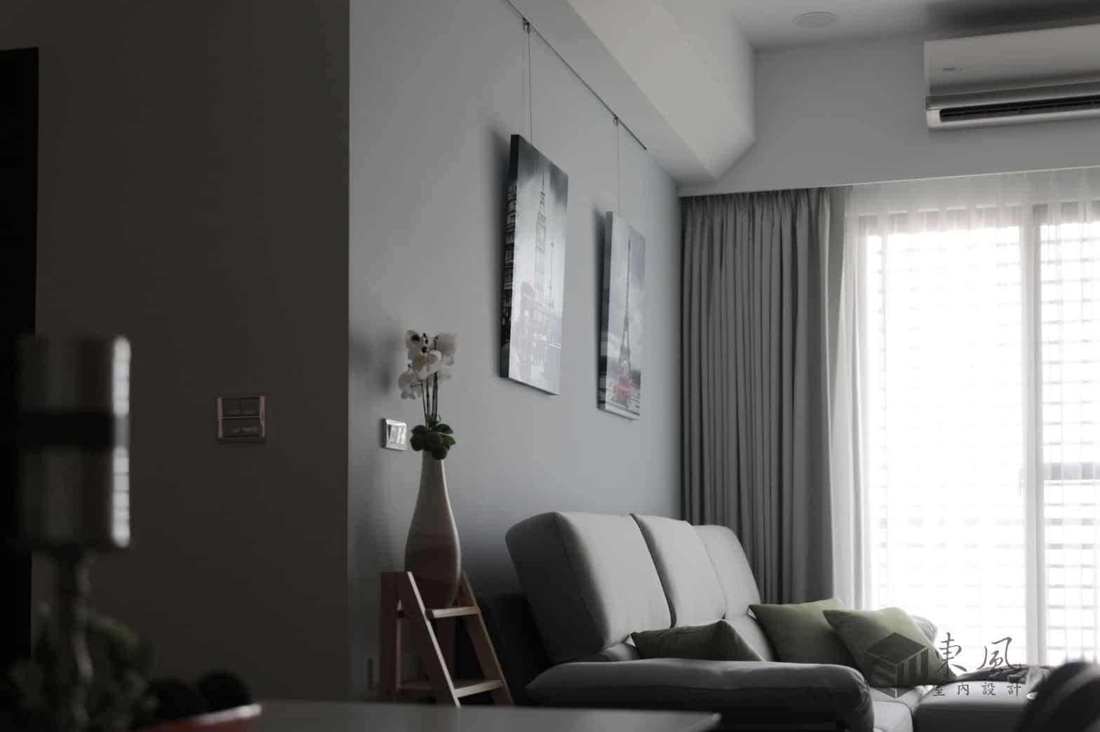 morelife_soft_decoration-461 | More窗簾設計|苗栗HunterDouglas窗飾|台中窗簾|頭份窗簾|新竹窗簾 客廳窗簾規劃,白色全遮光窗簾規劃,隔熱窗簾規劃